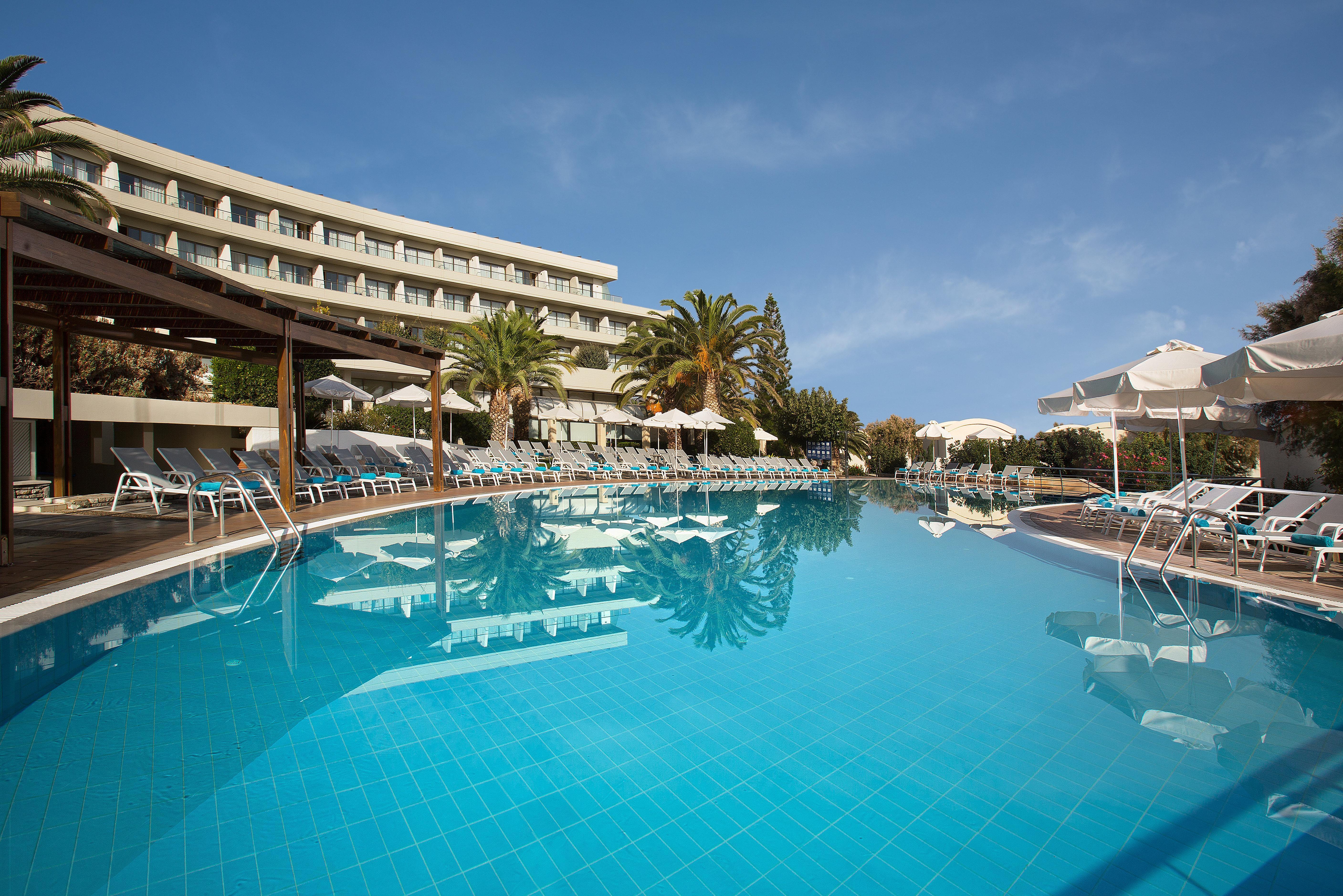 Agapi Beach Resort Premium All Inclusive Amoudara Lasithiou Eksteriør billede
