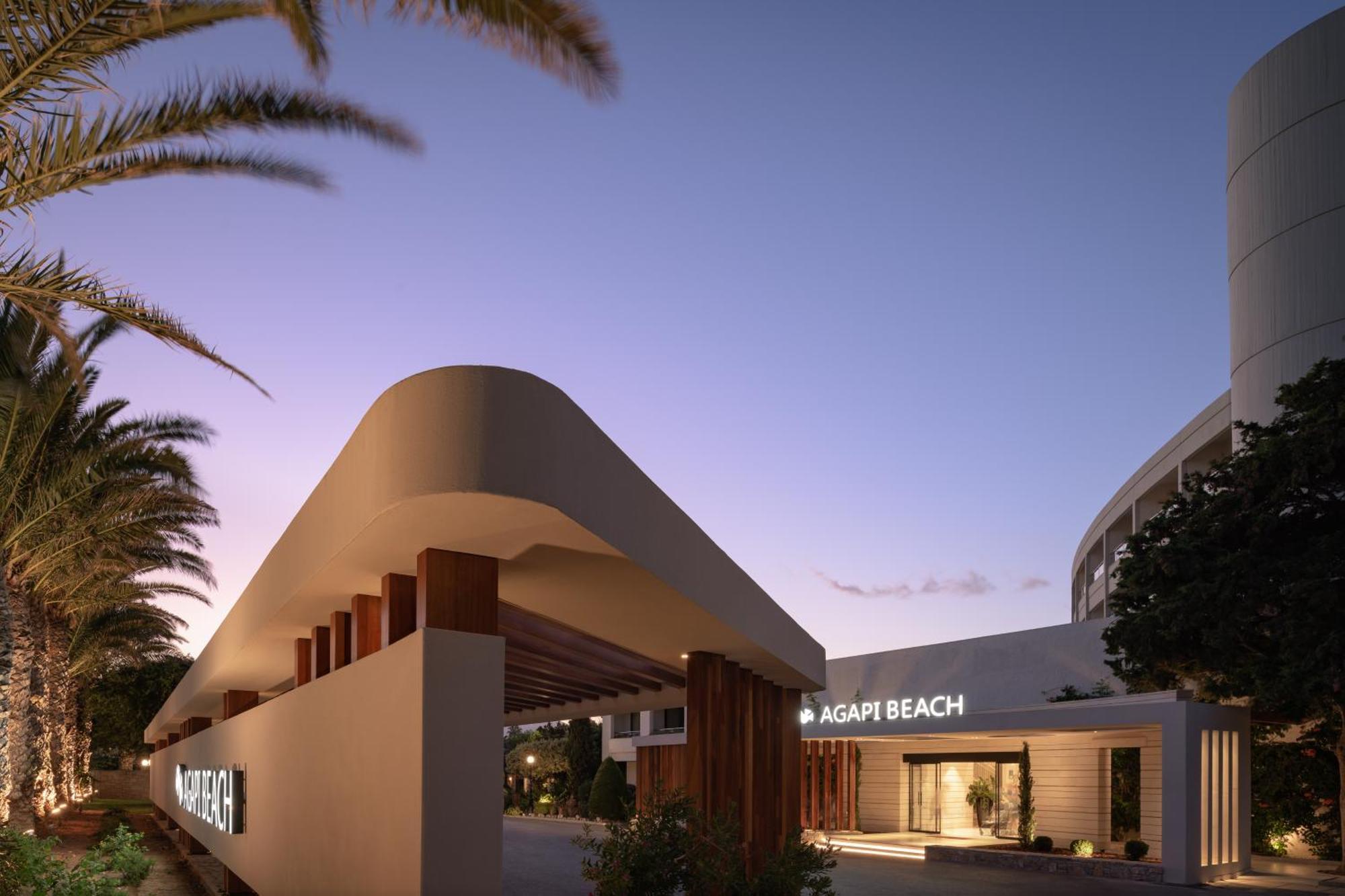 Agapi Beach Resort Premium All Inclusive Amoudara Lasithiou Eksteriør billede